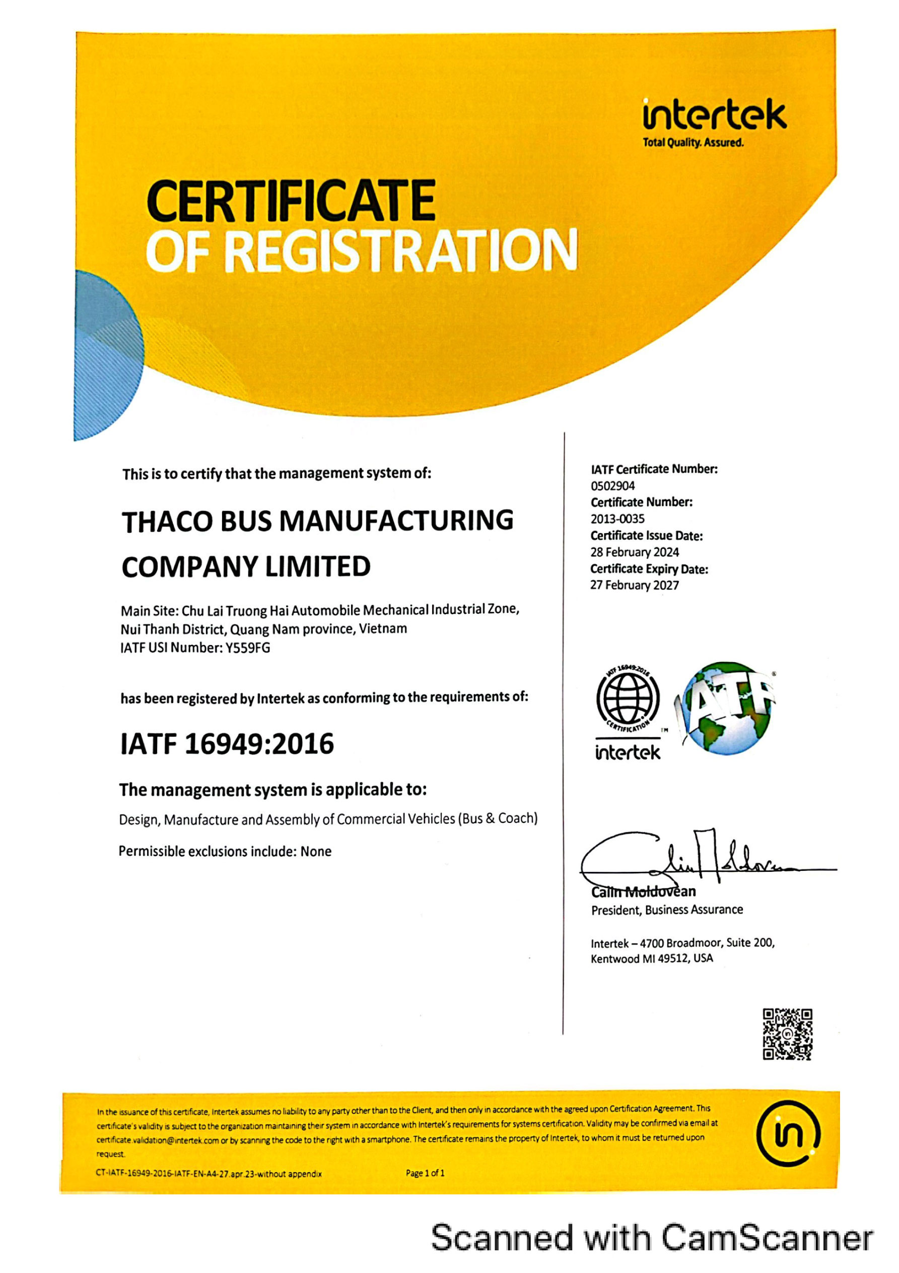 IATF 16949:2016